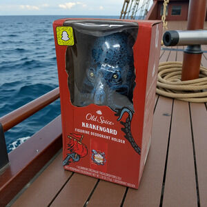 NEW Old Spice Krakengard Collectible Figurine Stick Deodorant Holder Sealed Box